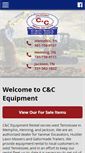 Mobile Screenshot of ccequipmentrental.com